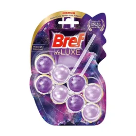 BREF Wc De Luxe Στερεό Μπλοκ Τουαλέτας Midnight Bouquet Duopack 2x50g