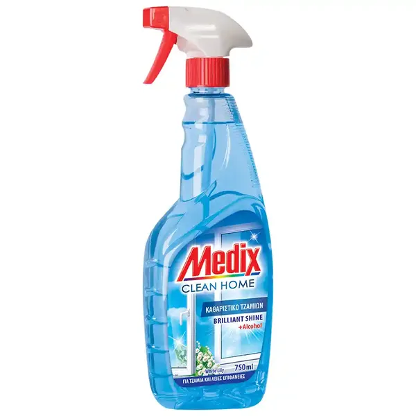 Medix Clean Home Καθαριστικό Τζαμιών Shine 750ml.