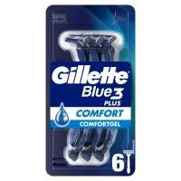 Gillette® Blue3 Plus Comfort Ξυραφάκια Μιας Χρήσης, 6 τεμάχια