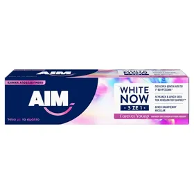 AIM WHITE NOW 3 ΣΕ 1 FOREVER YOUNG Οδοντόκρεμα 75ml