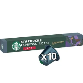 STARBUCKS Καφές Espresso Roast Decaf 10 κάψουλες συμβατές με μηχανή Nespresso
