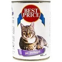 Best Price Κονσέρβα Γάτας Σολομός 405gr