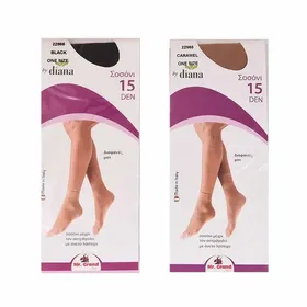 MrGrand Καλτσάκια Σοσόνια 15Den One Size (Διατίθεται σε 2 χρώματα) 1 τεμ.