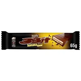3Bit Σοκολάτα Γάλακτος Μπάνανα Μπισκότο 65G
