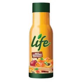 LIFE Χυμός Μήλο Βερίκοκο Πορτοκάλι 1lt