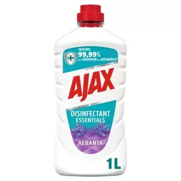 Ajax Απολυμαντικό Essentials Λεβάντα Καθαριστικό Πατώματος 1000ml