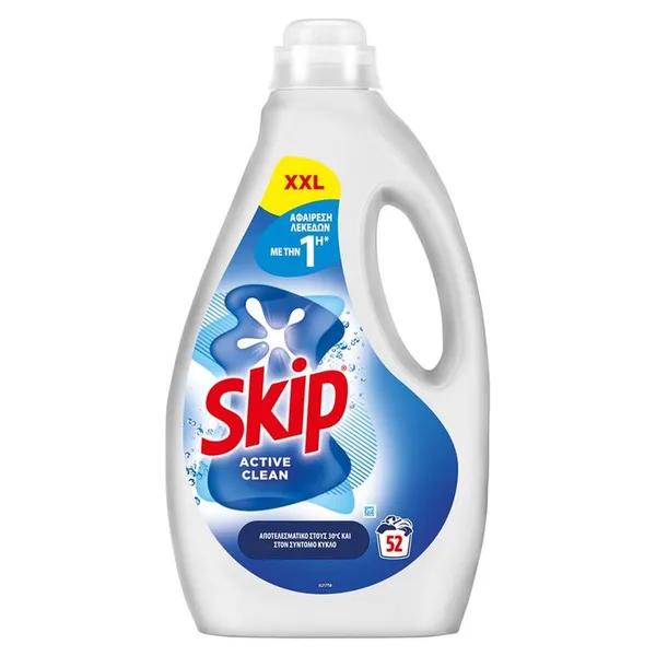 SKIP XXL όλα τα υγρά πλυντηρίου ρούχων 52 μεζούρες