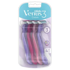 GILLETTE Ξυραφάκια Venus 3 Colors 4 Τεμάχια