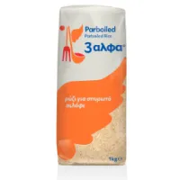 3άλφα Ρύζι Parboiled τ.Αμερικής 1kg.