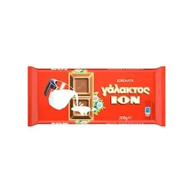 Σοκολάτα γάλακτος ΙΟΝ 200g
