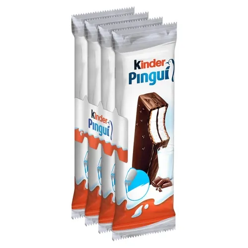 KINDER Κέικ Pingui Γάλα & Σοκολάτα 4x30g