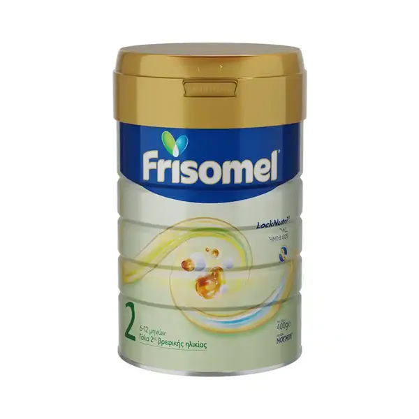 Νουνού Frisomel 2 Βρεφικό Γάλα Σκόνη 6+Μηνών 400γρ.