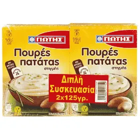 πουρές πατάτας διπλή συσκ.