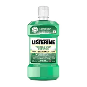 LISTERINE® Teeth & Gum Defence Στοματικό Διάλυμα με Ήπια Γεύση 500ml