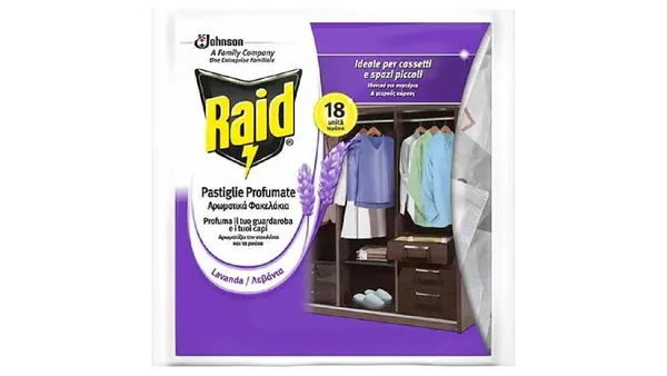 RAID ΑΡΩΜΑΤΙΚΑ ΦΑΚΕΛΑΚΙΑ 18ΤΕΜ