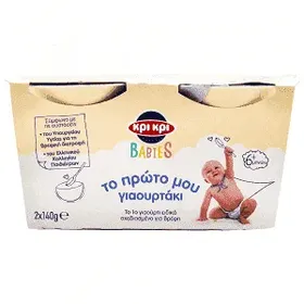 Κρι Κρι Babies Γιαούρτι Παιδικό 2x140gr