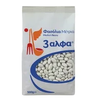 3ΑΛΦΑ Φασόλια Μέτρια Εισαγωγής 500gr