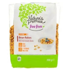 NATURES PROMISE BIO Νιφάδες Bran Flakes 300g