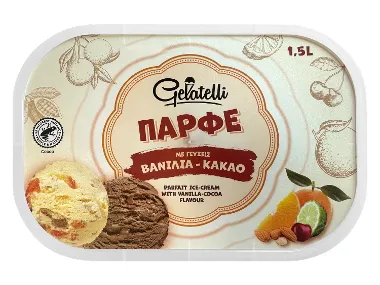 Παγωτό παρφέ βανίλια - σοκολάτα 750 g