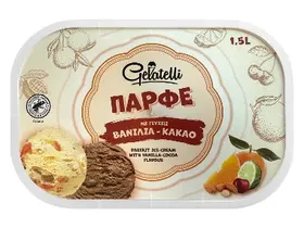 Παγωτό παρφέ βανίλια - σοκολάτα