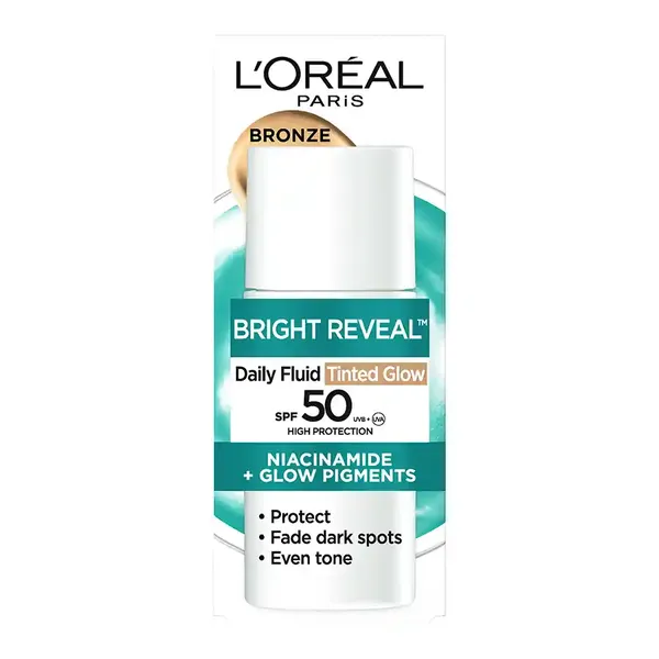 L'oreal Paris Dermo Expert Bright Reveal Προσώπου UV Medium Bronz