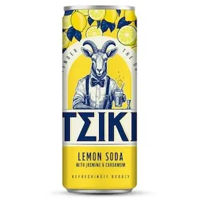 TSIKI Σόδα Λεμόνι Κουτί 330ml