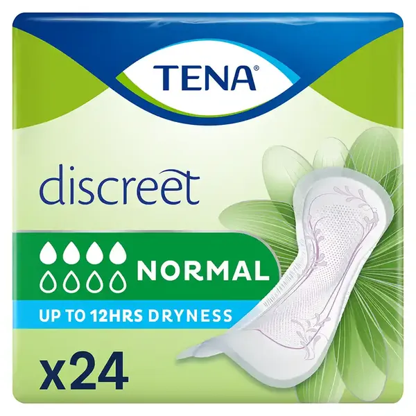 Tena Lady Discreet Normal Σερβιέτα Ακράτειας 24 τεμάχια