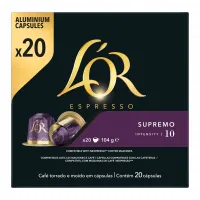 Κάψουλες Espresso Supremo L'OR 20 τεμ.