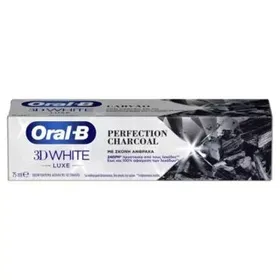 ORAL B 3D WHITE LUXE CHARCOAL 75ML