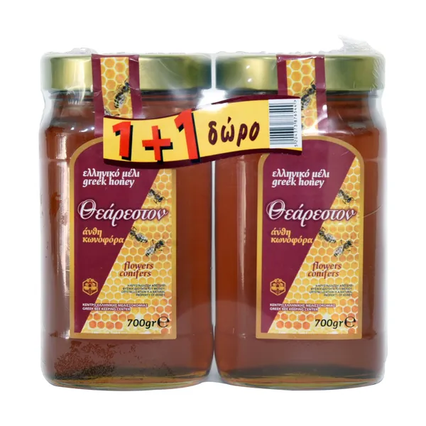 ΘΕΑΡΕΣΤΟΝ Μέλι Ανθέων Κωνοφόρων 700g