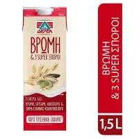 ΔΕΛΤΑ Ρόφημα Βρώμη & 3 Super Σπόροι 1,5 lt