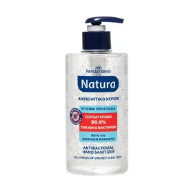 Natura Αντισηπτικό Τζέλ Χεριών Υγιεινή Προστασία 400ml