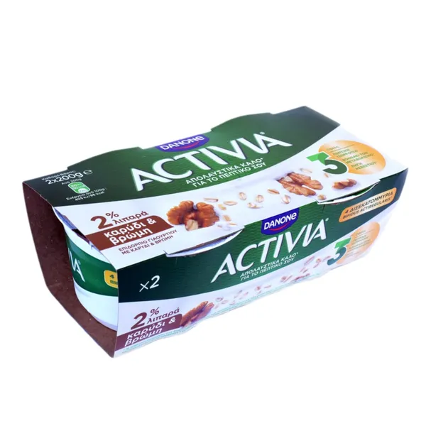 Όλα τα επιδόρπια γιαουρτιού ACTIVIA με φρούτα 2x200gr ΜΕ ΕΚΠΤΩΣΗ 30%