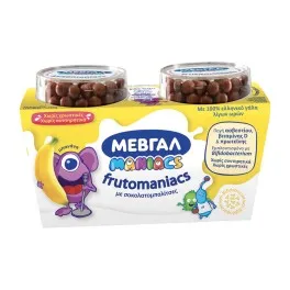 Επιδόρπιο Γιαουρτιού Μπανάνα Frutomaniacs Μεβγάλ 2x140g