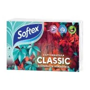 SOFTEX Χαρτομάντιλα Τσέπης Classic 4 Φύλλων 6τεμ 134g
