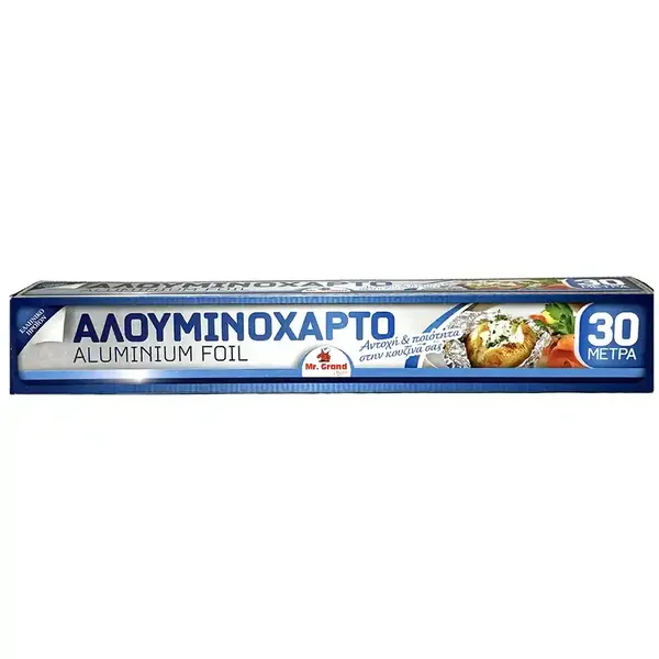 MrGrand Αλουμινόχαρτο 30m.x29cm. 1 τεμ.
