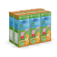 Χυμός Peppa Pig Μήλο Πορτοκάλι Ροδάκινο Βερίκοκο Nutri Valley 6x250 ml