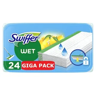 SWIFFER Υγρά Πανάκια Citrus Fresh Ανταλλακτικά 24 Τεμάχια