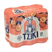 ΤΣΙΚΙ Creamy Peach Soda 6x330ml