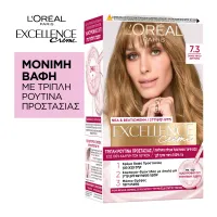 Βαφή Μαλλιών Excellence Creme No 7.3 Ξανθό Χρυσαφί L'Oreal 48 ml