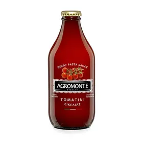 Agromonte Σάλτσα Για Ζυμαρικά Με Τοματίνι Σικελίας Χωρίς Γλουτένη 330γρ.