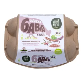 Αυγά 6άδα ΑΡΩΜΑ ΚΡΗΤΗΣ Ω3 medium 53+