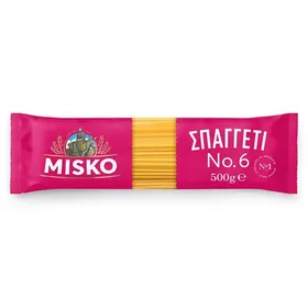 MISKO Σπαγγέτι Νο6 500γρ.
