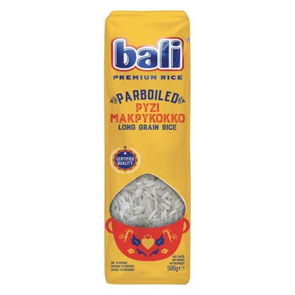 βαλφα Ρύζι Καστανό Parboiled 10′ 500g