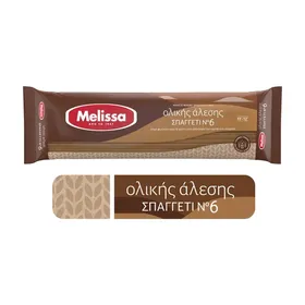 MELISSA Σπαγγέτι Ολικής Άλεσης No6 500g