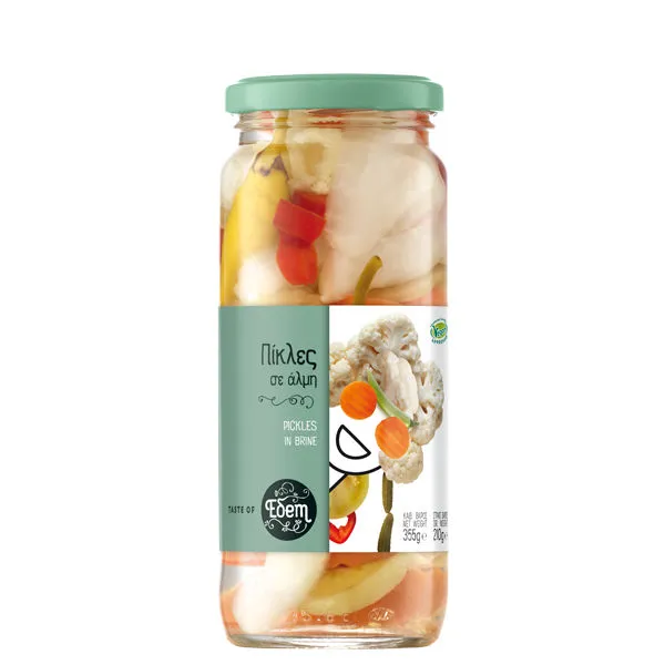 Πίκλες σε Άλμη Εδέμ 355 g
