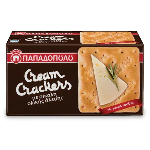 Cream crackers σίκαλης
