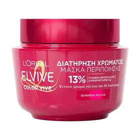 L'oreal Elvive Color Vive Μάσκα Μαλλιών Για Βαμμένα Μαλλιά 300ml.