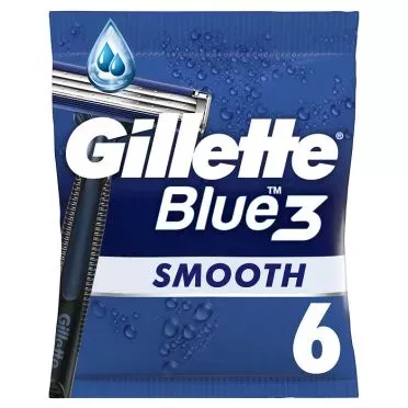 Gillette Blue3 Ξυραφάκια Μίας Χρήσης x6