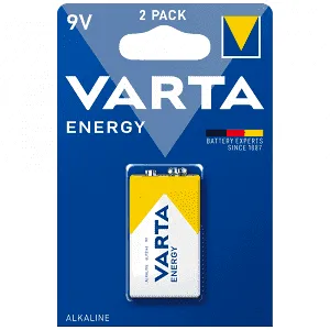 Varta Energy Μπαταρία Αλκαλική Πλακέ 6LR61 9 Volt 1 10 τεμ.